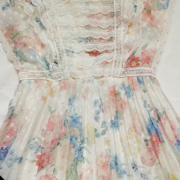 Floral mini dress - Picture 4 of 4